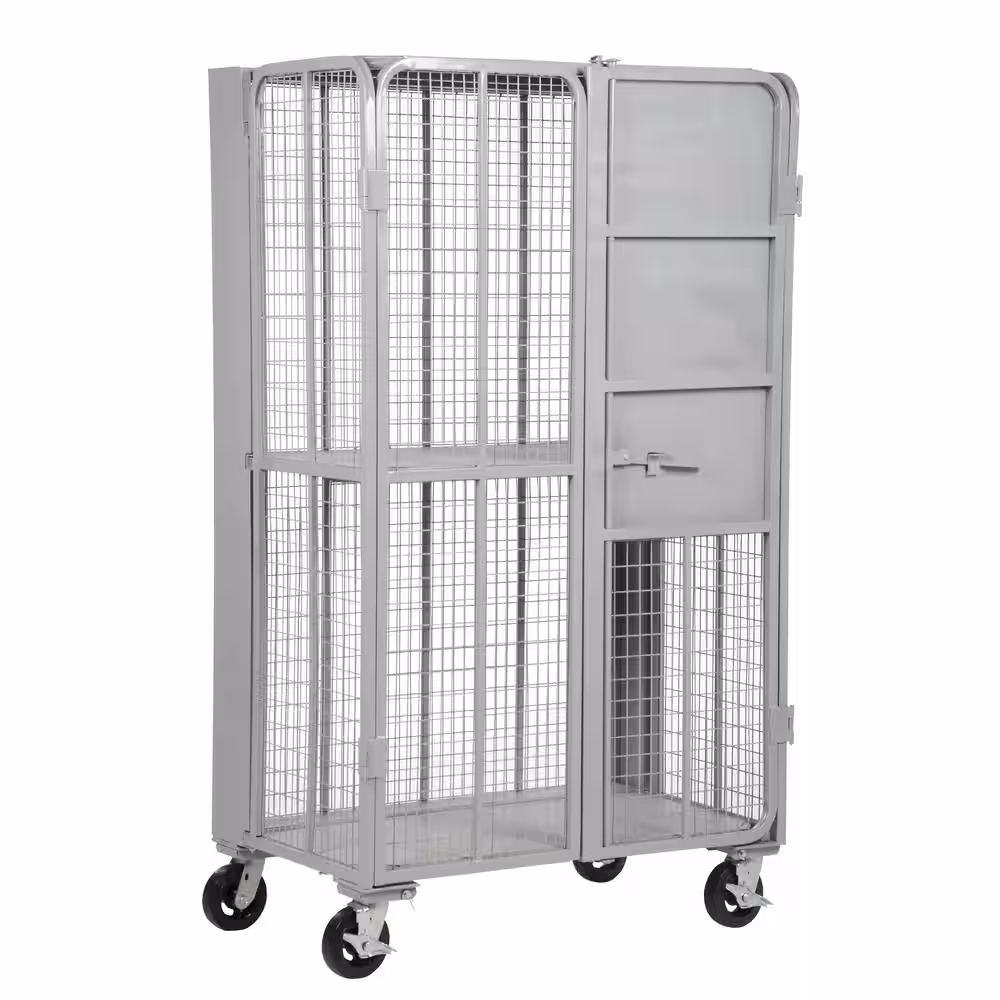 Vestil 2000 lbs. Capacity Folding Security Truck
