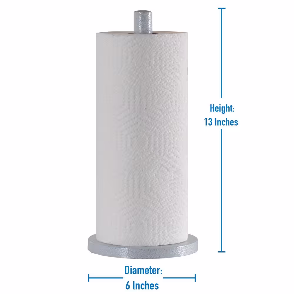 Laura Ashley Speckled Paper in White Towel Holder