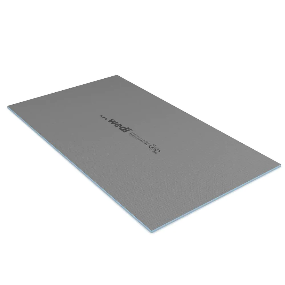 wedi Building Panel 3 ft. x 5 ft. x 1/2 in. Waterproof Tile Backer Board (50 Sheets)