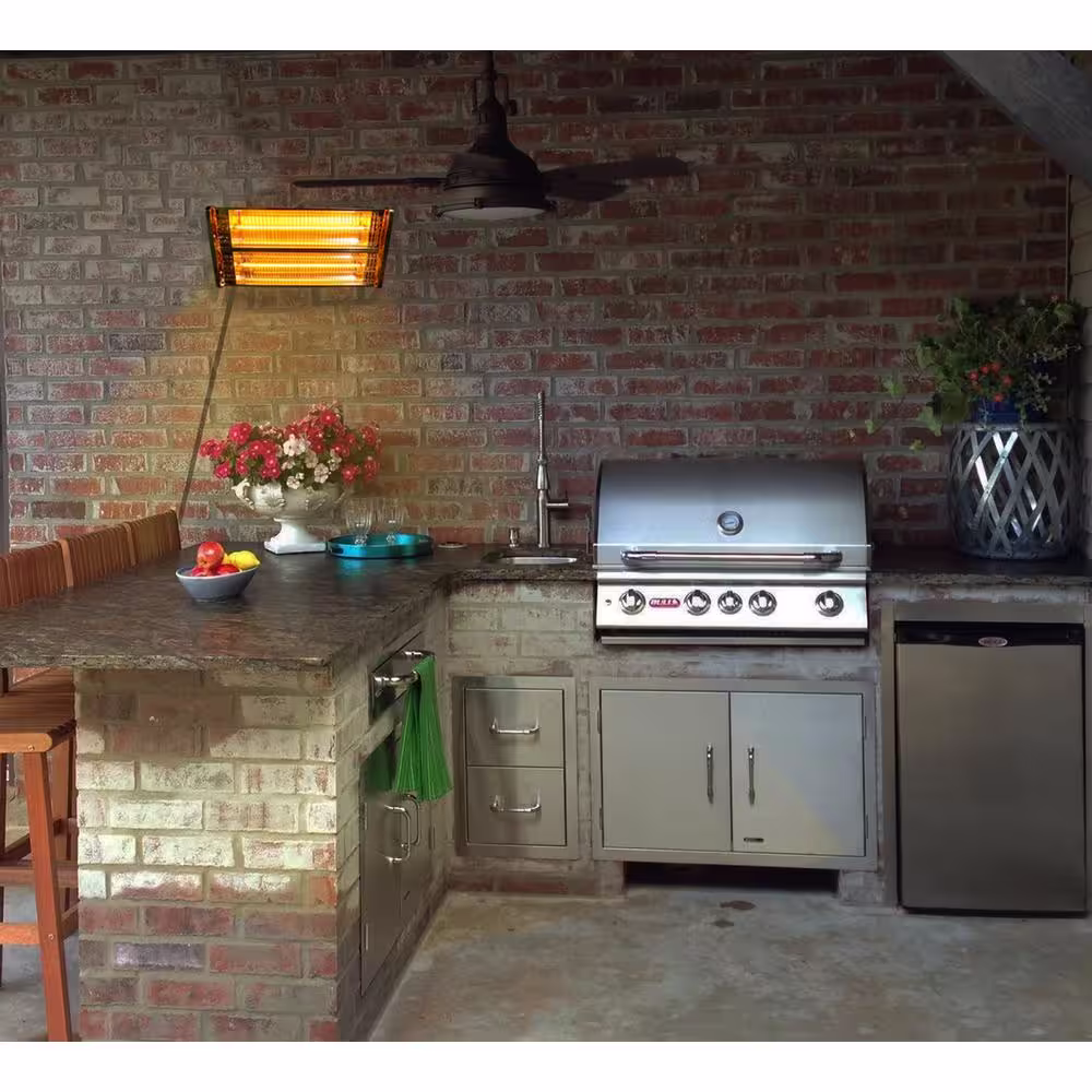 EnerG+ 1500-Watt Infrared Wall-Mounted Electric Outdoor Heater