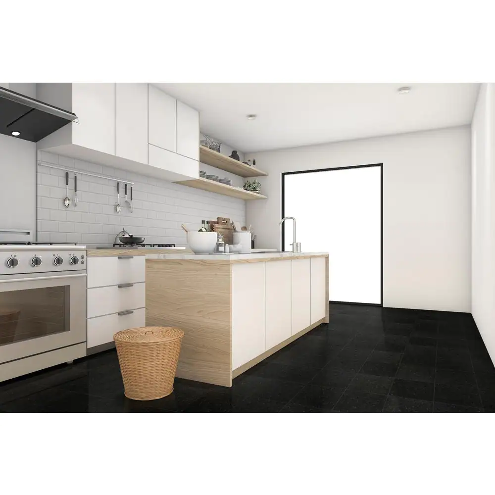 MSI Verde Ubatuba 12 in. x 12 in. Polished Granite Stone Look Floor and Wall Tile (10 sq. ft./Case)