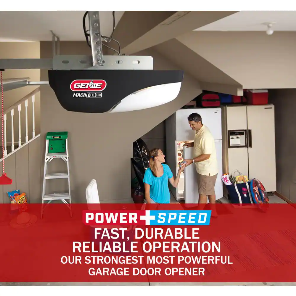 Genie Signature Series 2 HPc Premium Screw Drive Garage Door Opener Plus Wireless Keypad, Wall Console and 3-Button Remotes