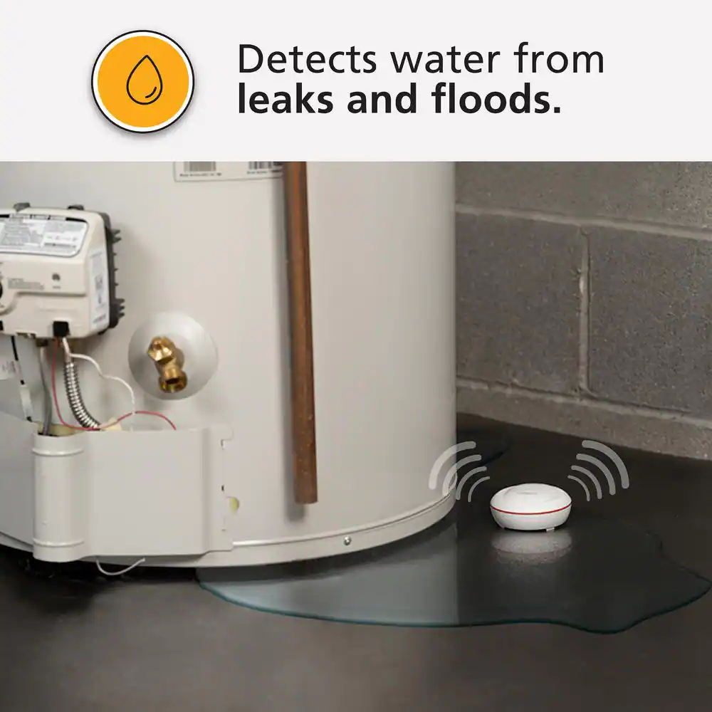 Kidde Kidde Smart Water Leak and Freeze Detector, Battery Operated