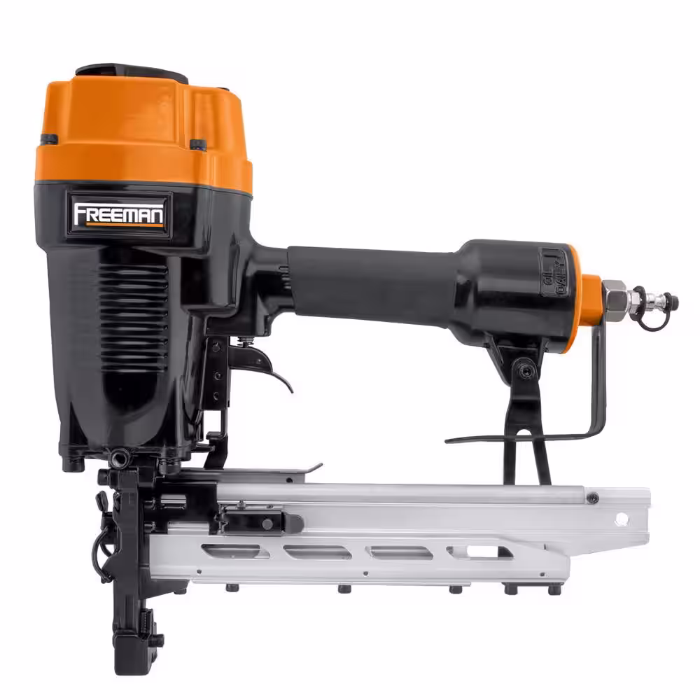 Freeman Pneumatic 9-Gauge 2 in. Fencing Stapler with T-Handle, Adjustable Metal Belt Hook, and Case
