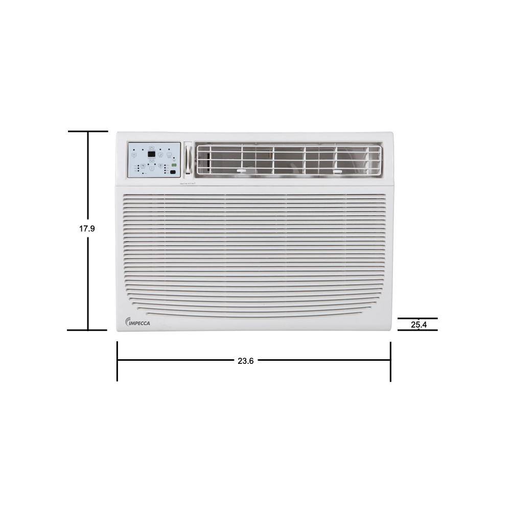 Impecca 15,100 BTU 115-Volt Electronic Controlled Window Air Conditioner with Remote, ENERGY STAR