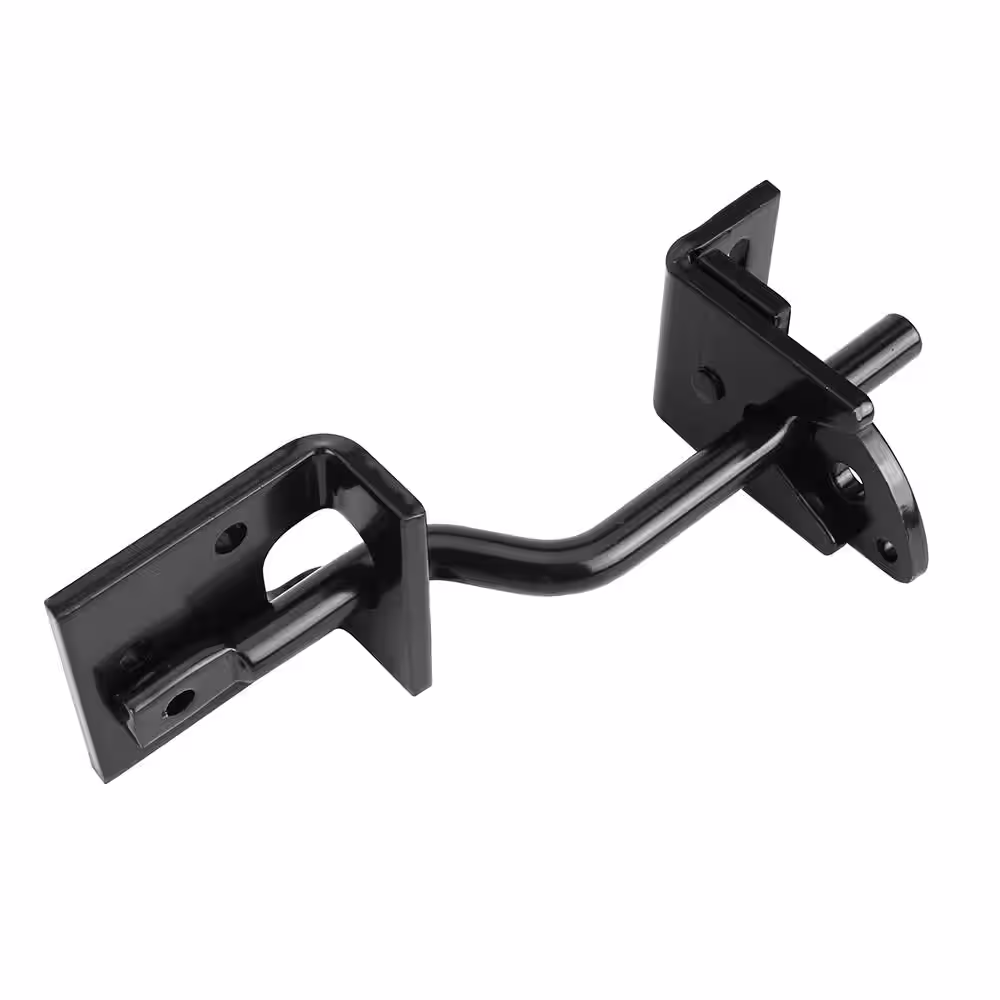 Everbilt Black Heavy Duty Gate Latch