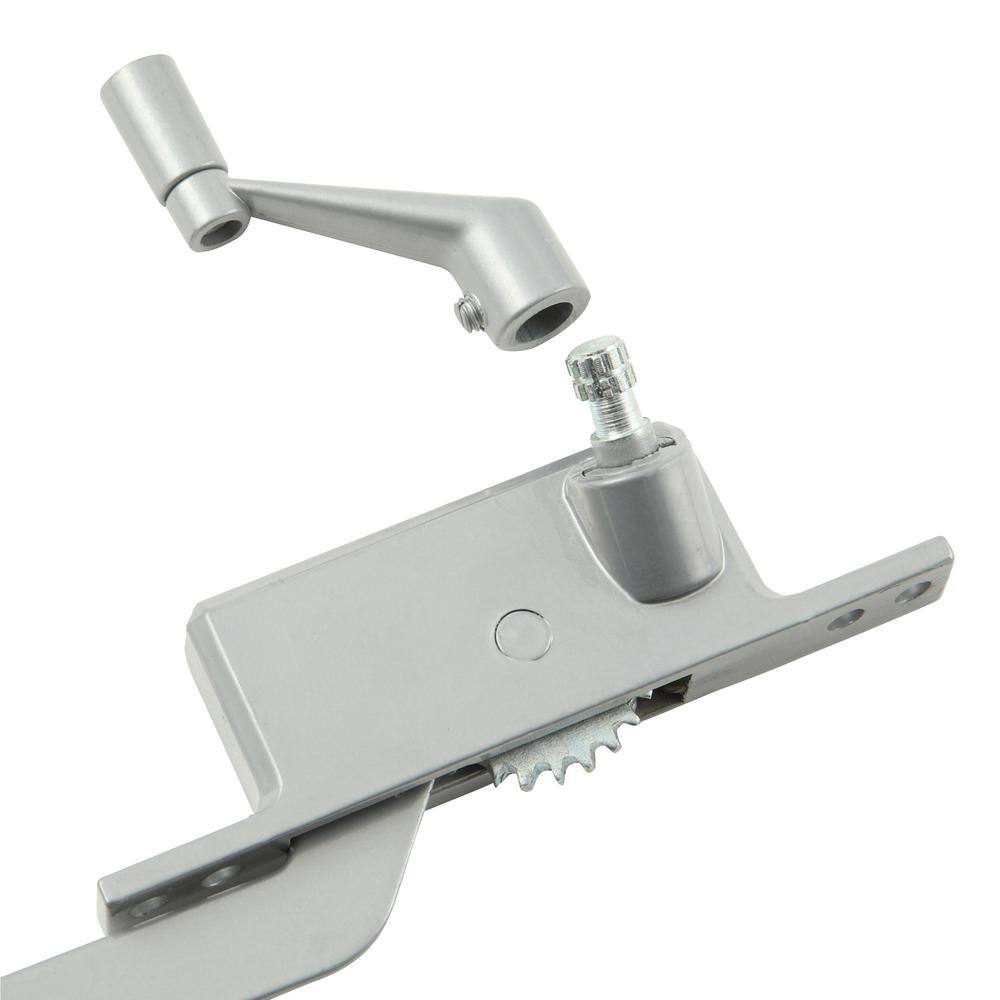 Barton Kramer 9 in. Left-Hand Silver Casement Window Operator