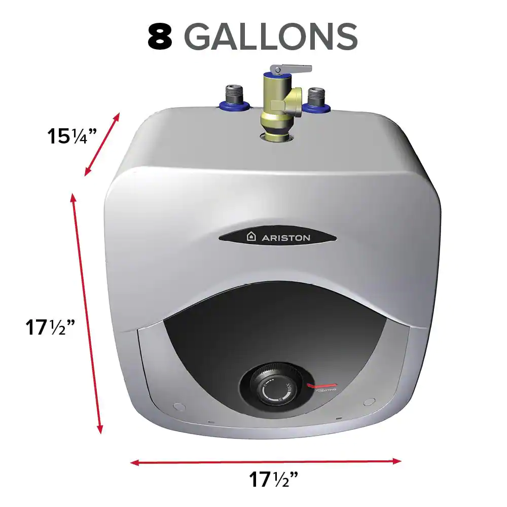 Ariston Andris 8 Gal. 6 Year 120-Volt Point of Use Mini-Tank Electric Water Heater