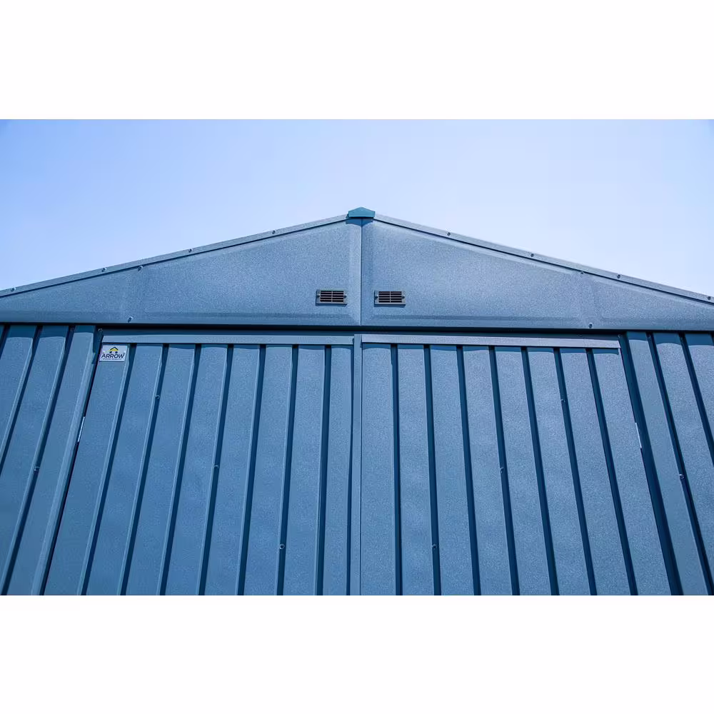 Arrow Elite Storage Shed 14 ft. W x 12 ft. D x 8 ft. H Metal Shed 168 sq. ft.