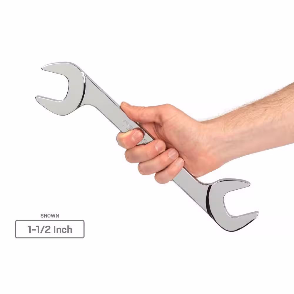 TEKTON Angle Head Open End Wrench Set, 4-Piece (1-5/16 - 1-1/2 in.)