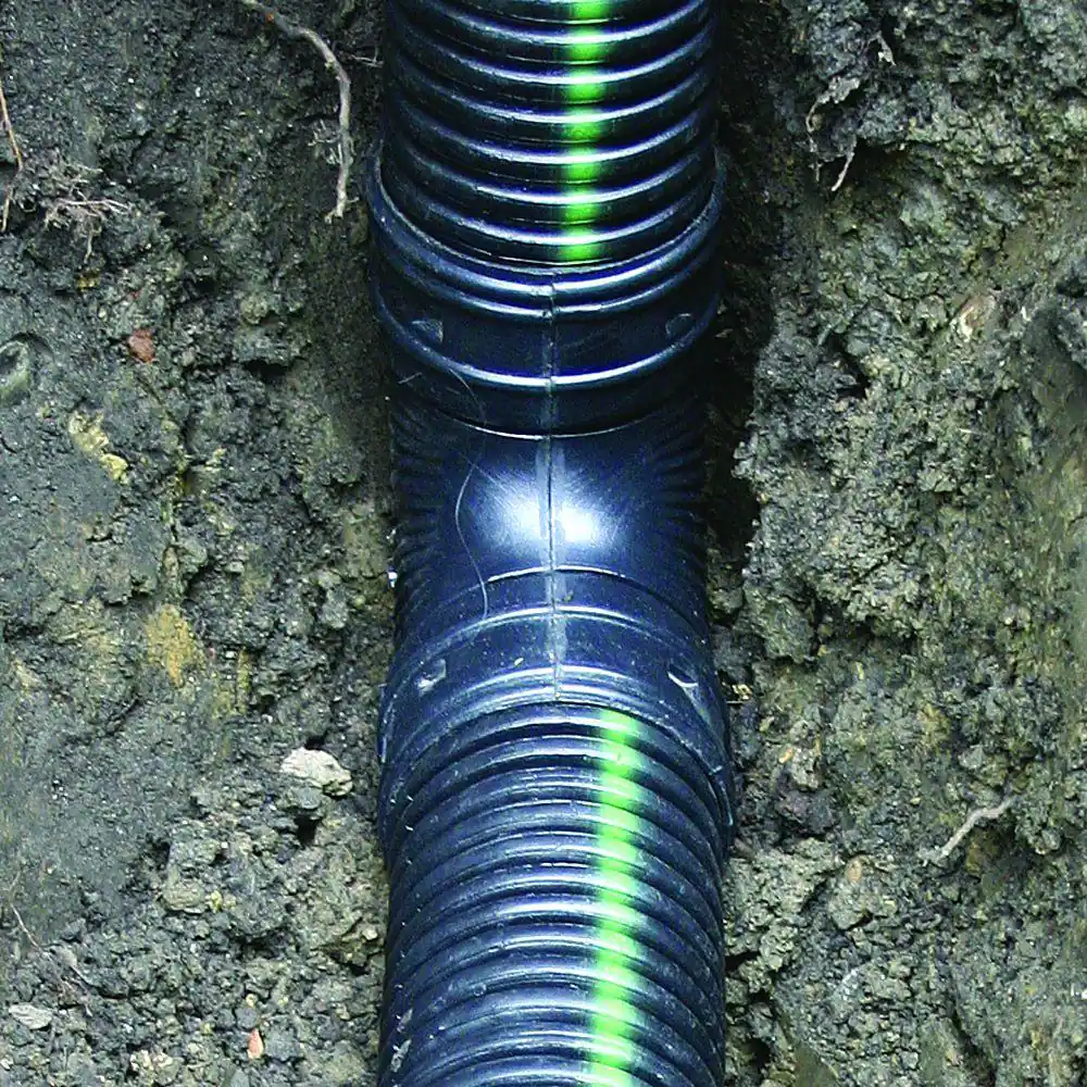 Advanced Drainage Systems 4 in. Singlewall 90 Degree Elbow