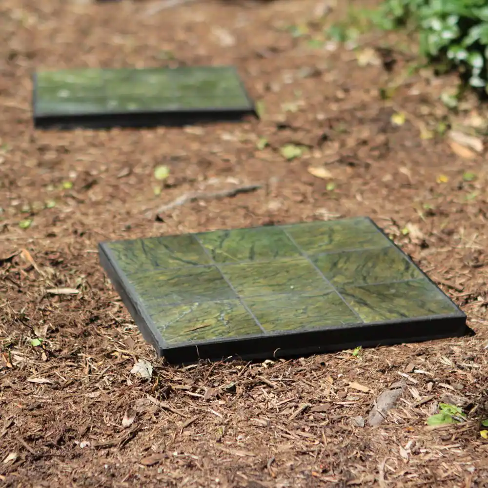 Outdoor Essentials 12 in. x 12 in. Jade Large Tile Decorative Garden Stone