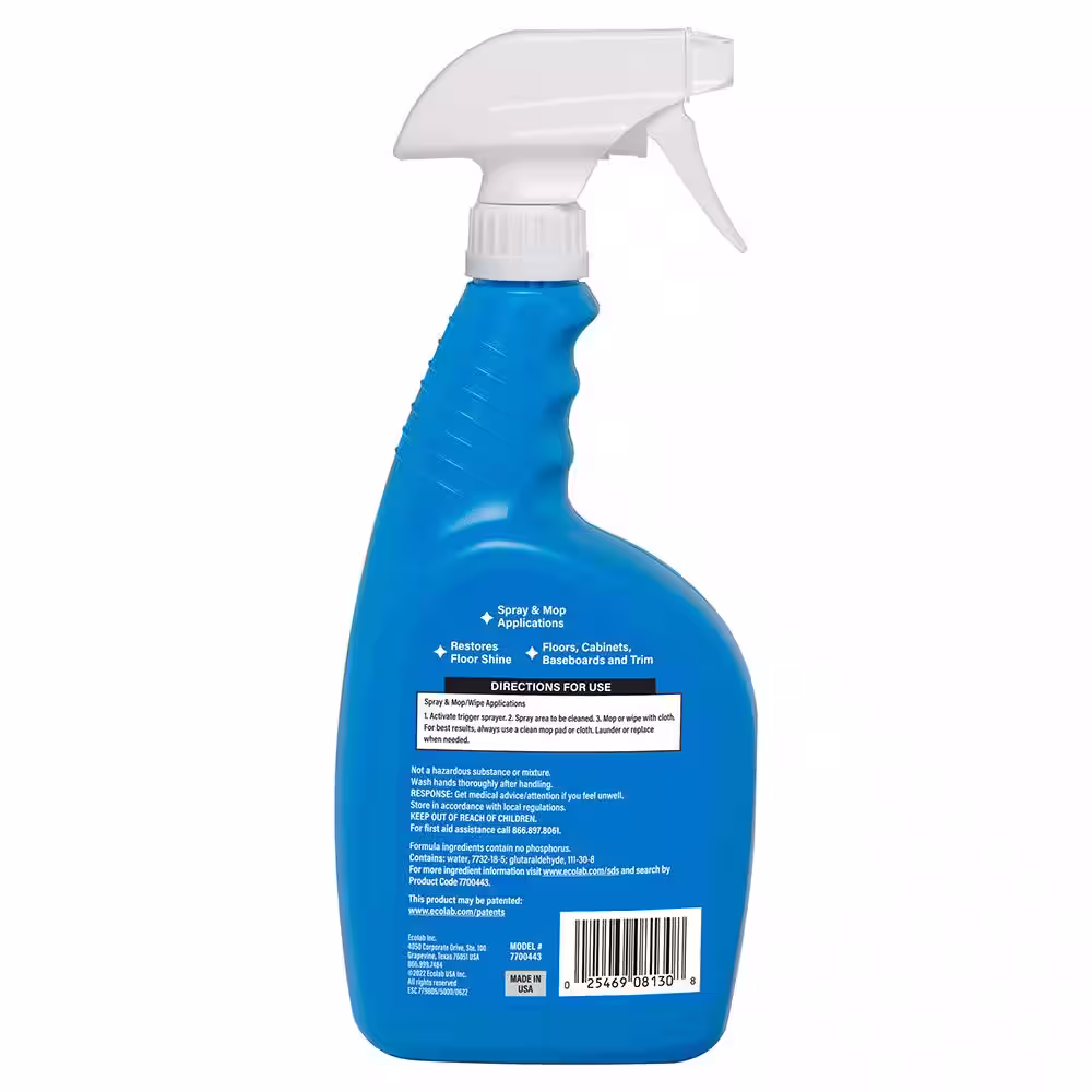 ECOLAB 32 fl. oz. Hardwood and Laminate Floor Cleaner