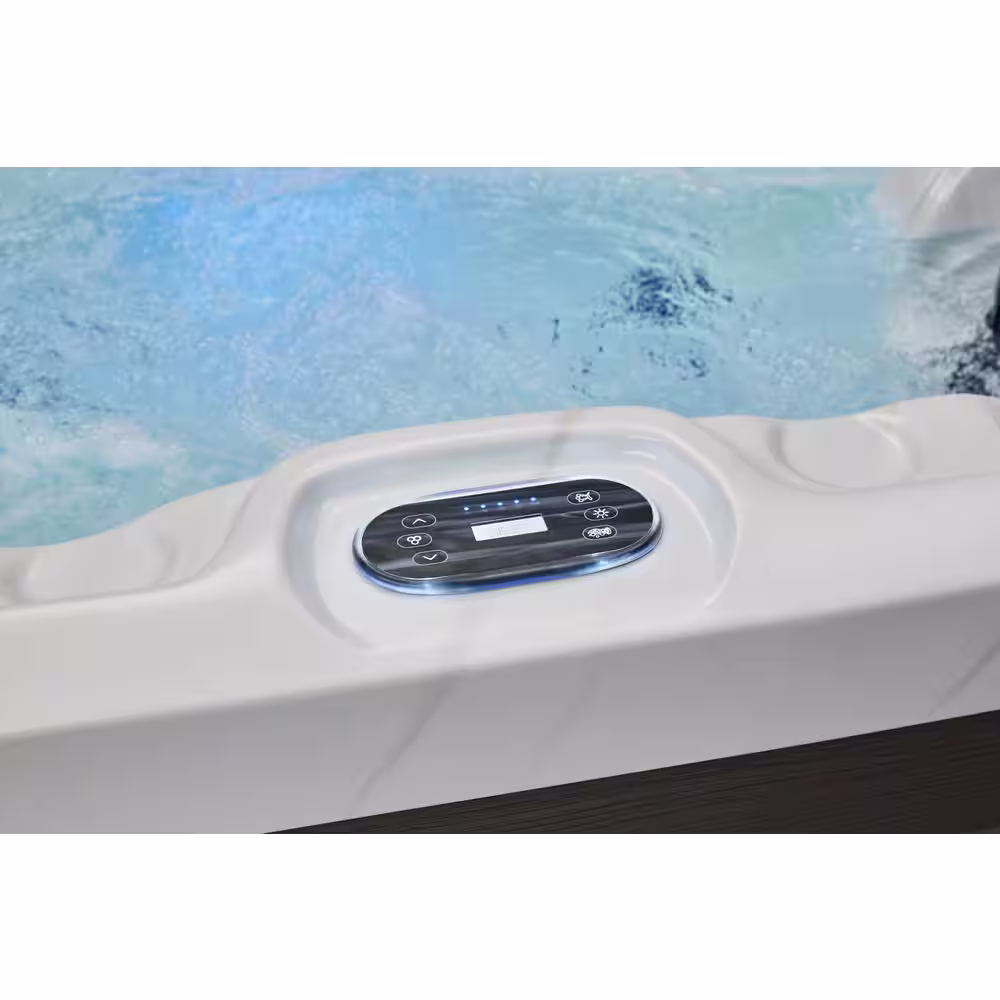 Luxury Spas Savnannah 6-Person 52-Jet Hot Tub with Lounger