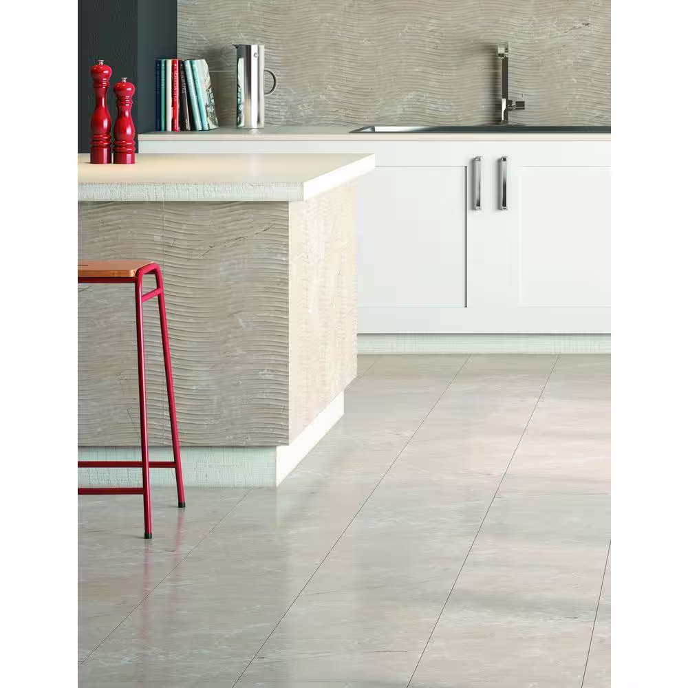 ELIANE Delray Beige 12 in. x 12 in. Ceramic Floor and Wall Tile (16.15 sq. ft. / case)
