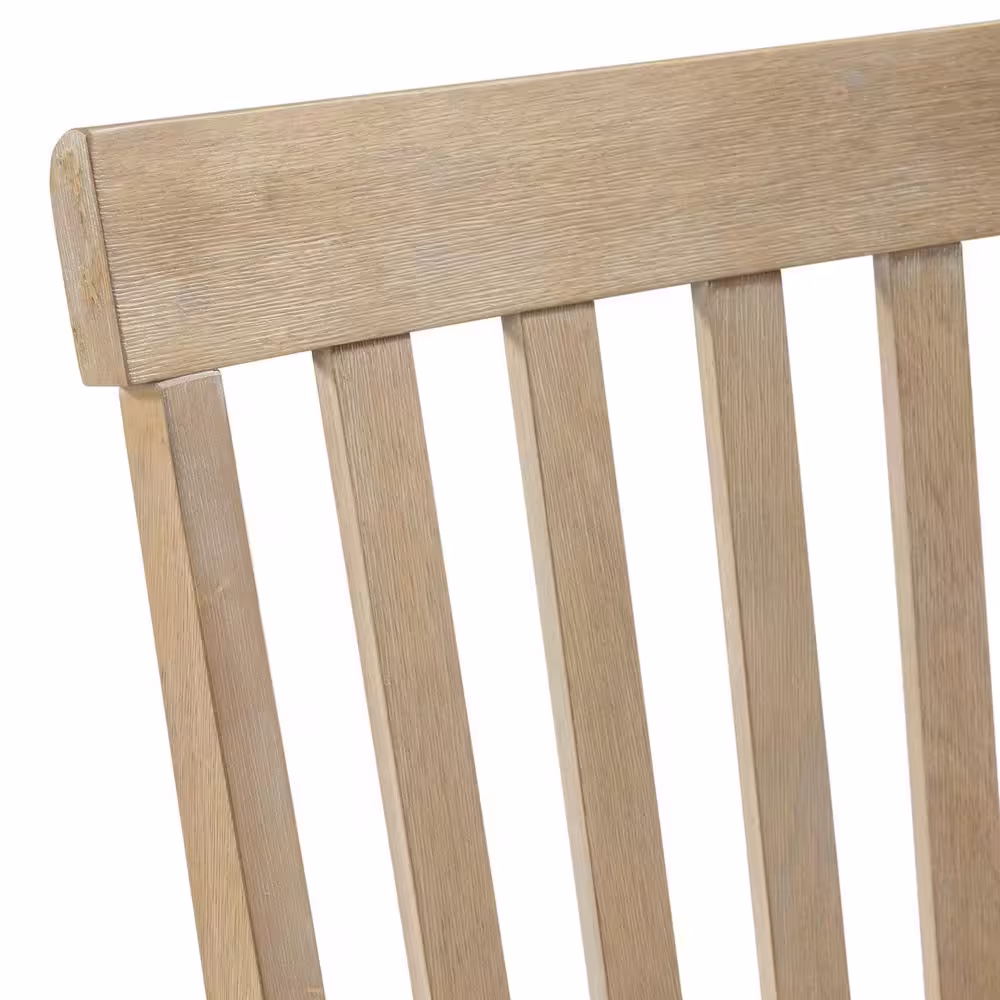 Picket House Furnishings Liam Natural Slat Back Side Chair Set
