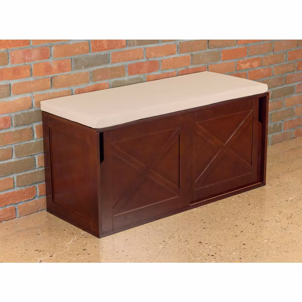 None 12-Pair Shoe Organizer Bench