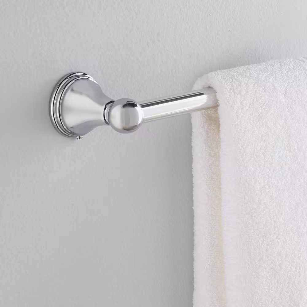 MOEN Preston 24 in. Towel Bar in Chrome