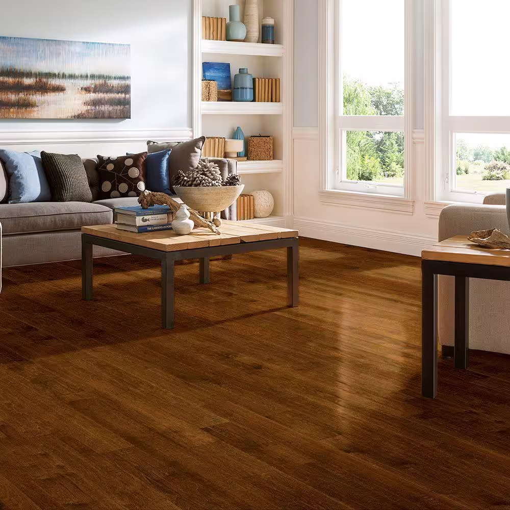 Bruce American Vintage Mountainside Oak 3/8 in. T x 5 in. W Hand Scraped Engineered Hardwood Flooring (25 sqft/case)