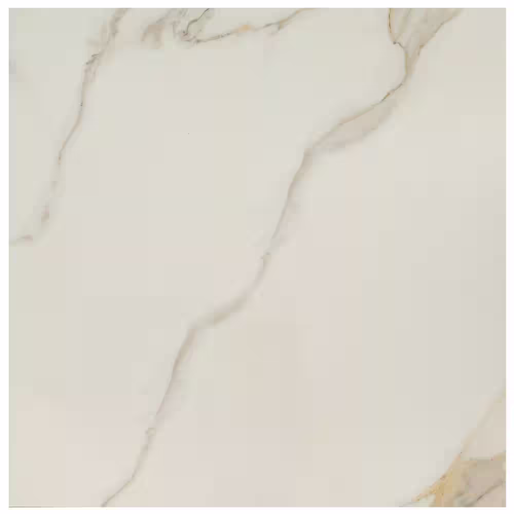 MSI Calacatta Kofi White 35 in. x 35 in. Polished Porcelain Floor and Wall Tile (17.01 sq. ft./Case)