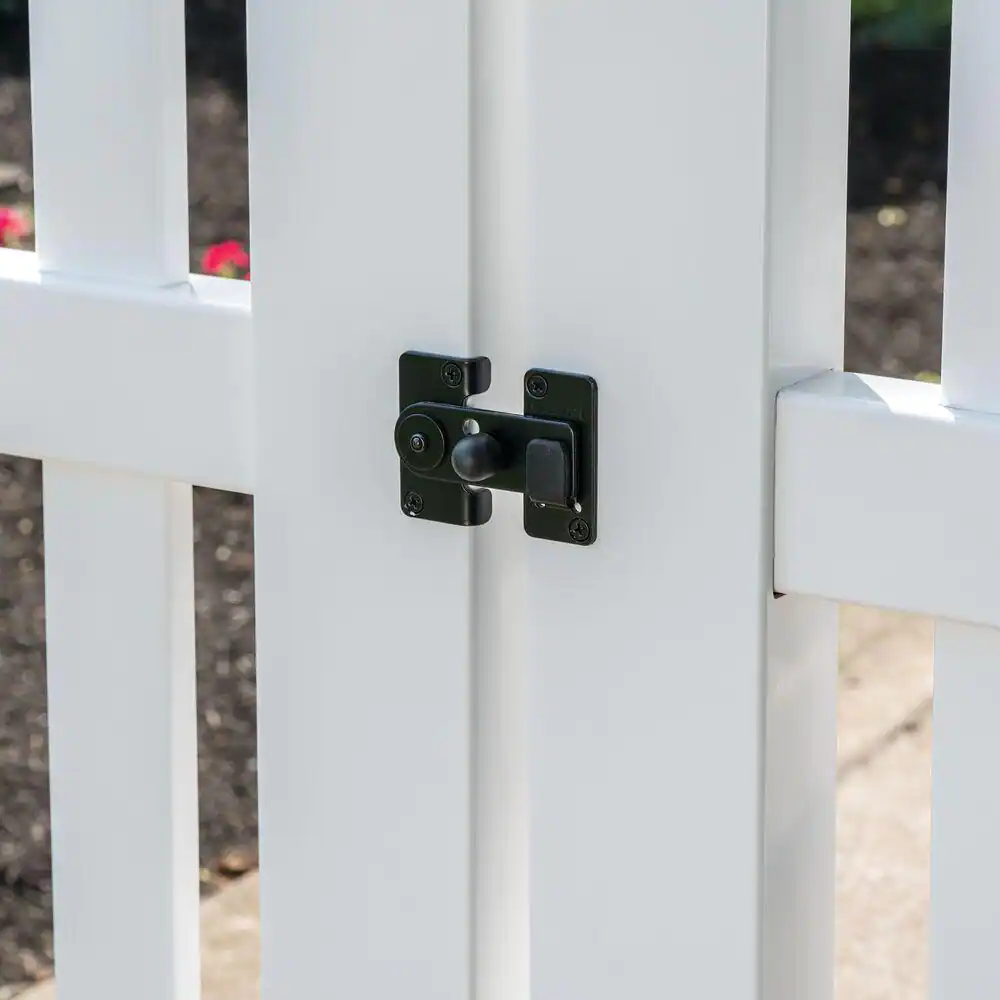 Barrette Outdoor Living 3.812 in. x 2.937 in. Stainless Steel Flip Latch