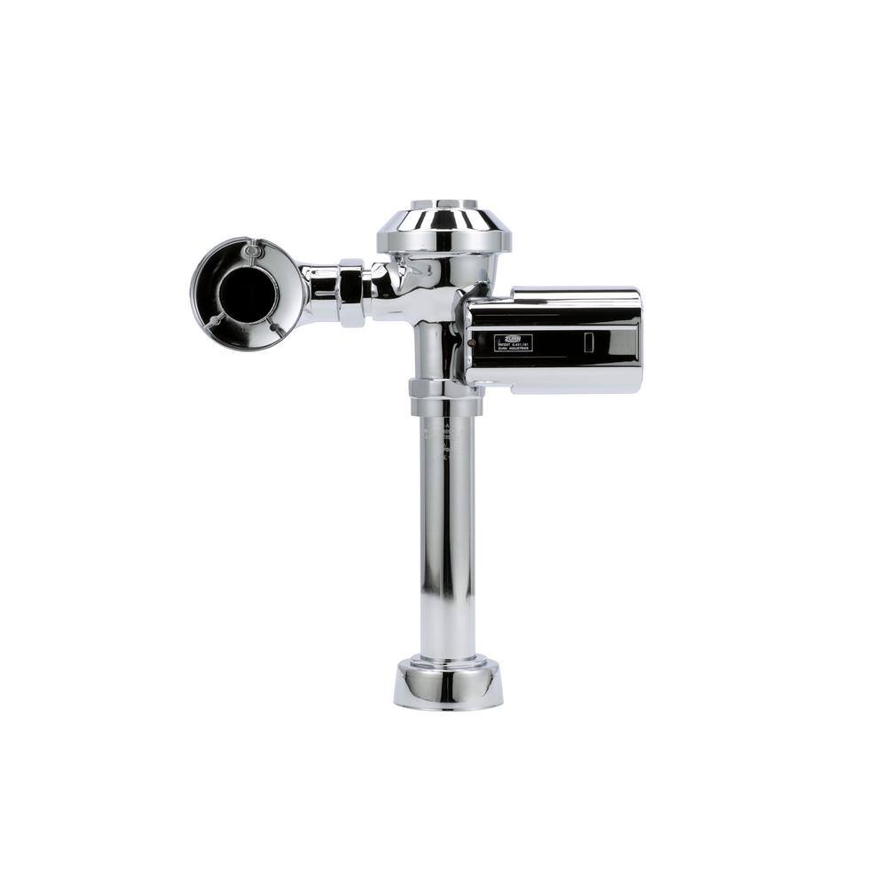 Zurn AquaSense ZER Exposed Sensor Diaphragm Flush Valve with 1.6 GPF, Sweat Solder Kit, Cast Wall Flange, Metal Cover