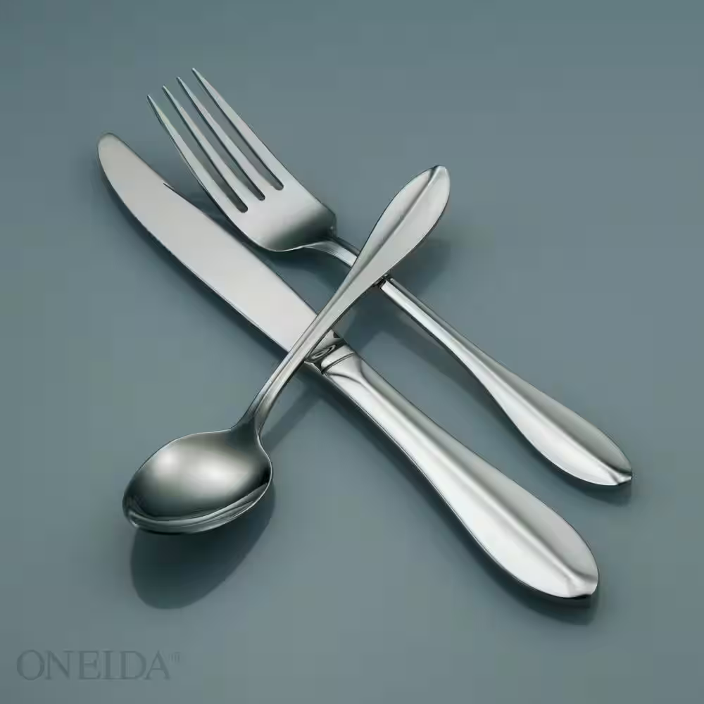 Oneida Rhodes Dinner Forks 18/0 Stainless Steel (Set of 36)