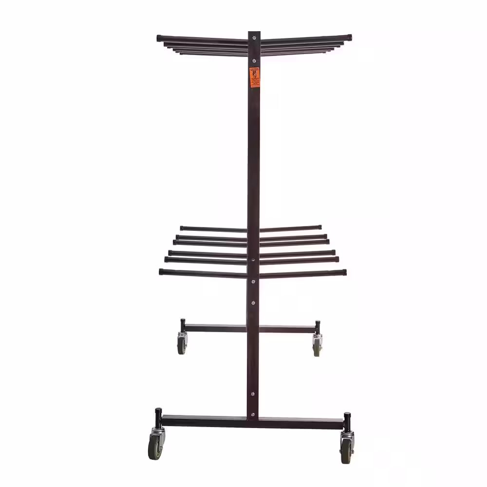 National Public Seating 1320 lbs. Weight Capacity Double-Tier Hanging Chair Truck Holds Up to 84 Folding Chairs