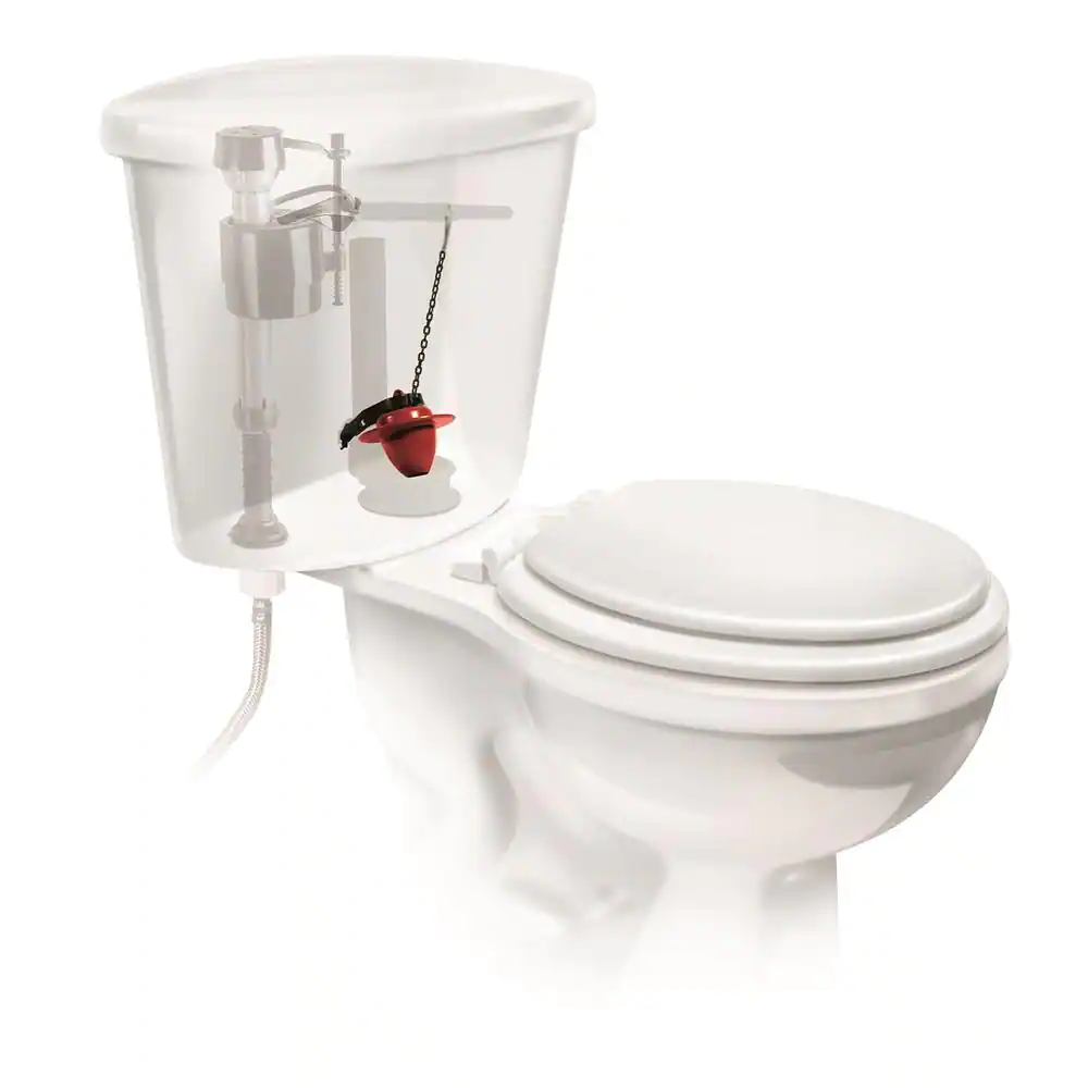 Fluidmaster 2 in. Universal Longest Lasting, Chlorine Resistant Toilet Tank Flapper