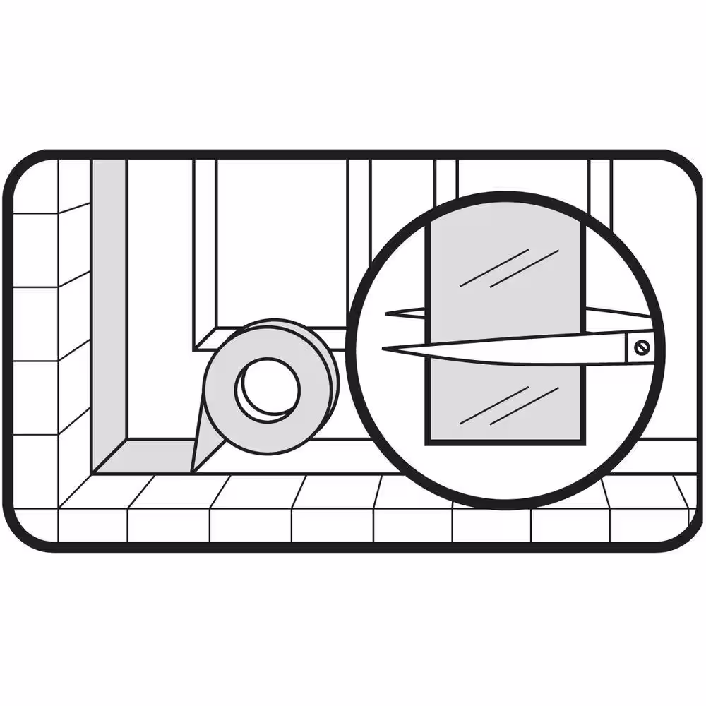 M-D Building Products 54 ft. Replacement Tape for Shrink and Seal Weatherstrip