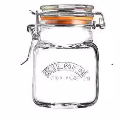 KILNER Clip Top Glass Spice Jar 2.4 oz. - (Set of 12)