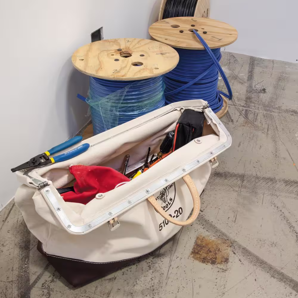 Klein Tools 20 in. Canvas Tool Bag