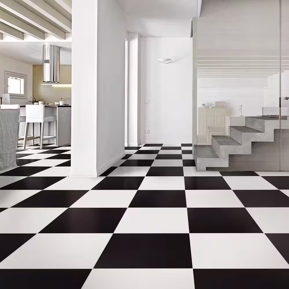 Merola Tile Klavier Matte Black 17-7/8 in. x 17-7/8 in. Porcelain Floor and Wall Tile (11.25 sq. ft./Case)