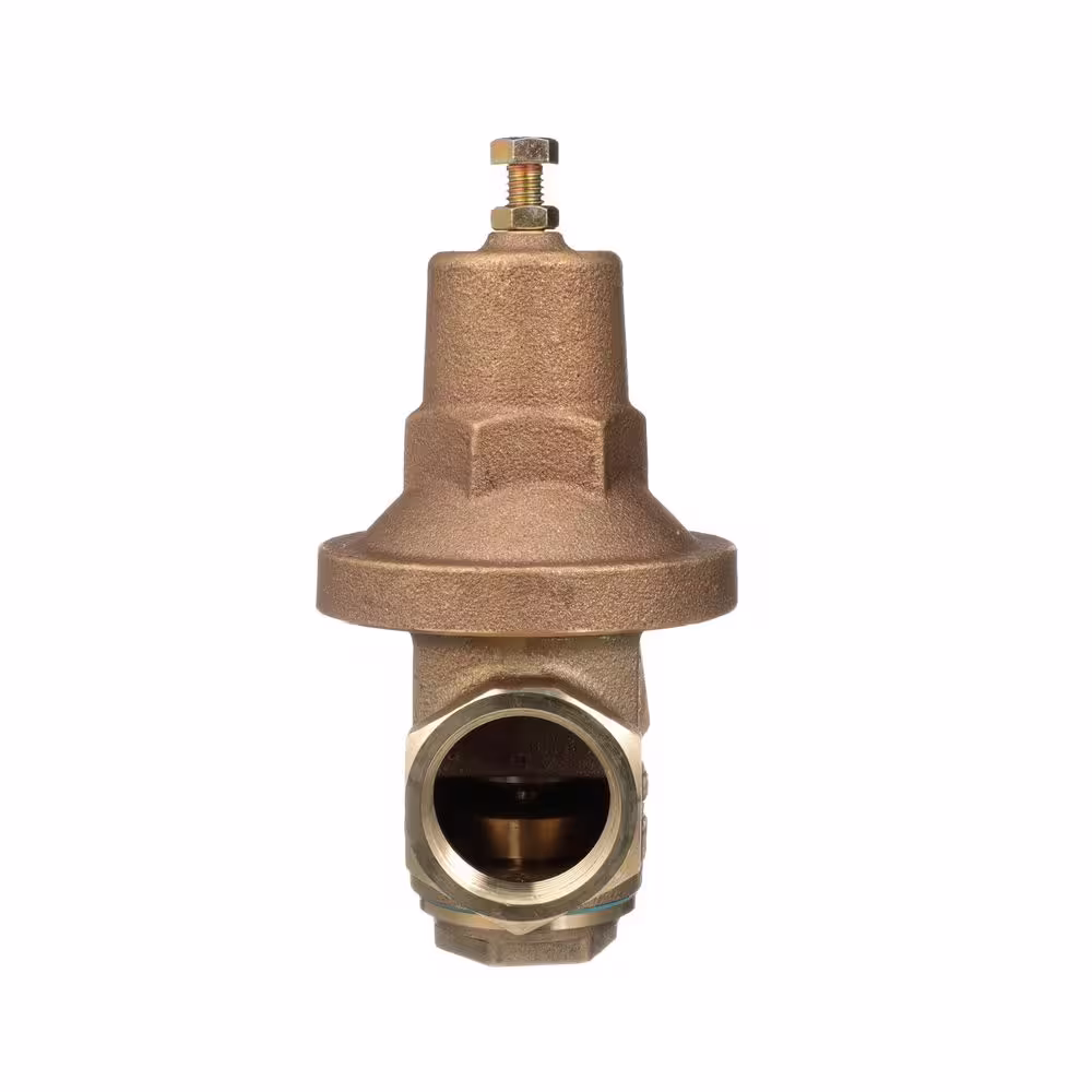 Wilkins 1-1/4 in. 600XL Pressure Reducing Valve with spring range from 10 PSI to 125 PSI, factory set at 50 PSI