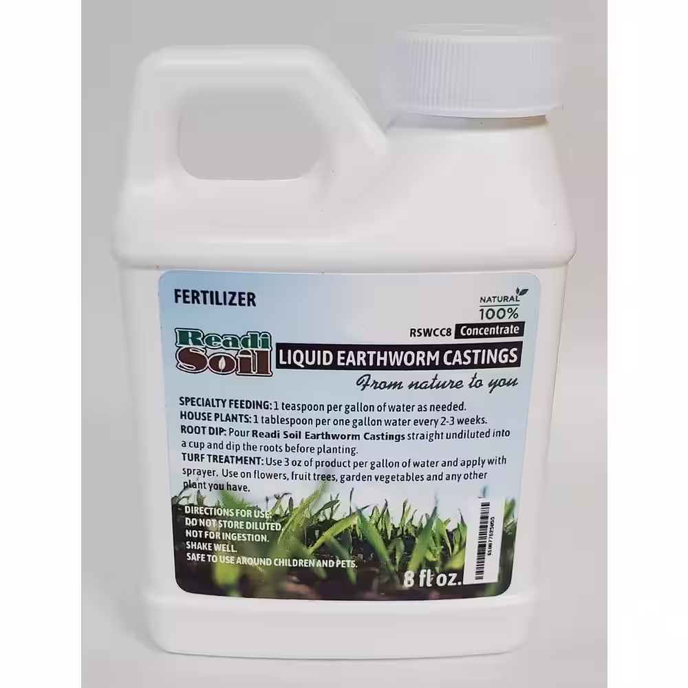 Readi Soil 8 oz. Worm Casting Concentrate