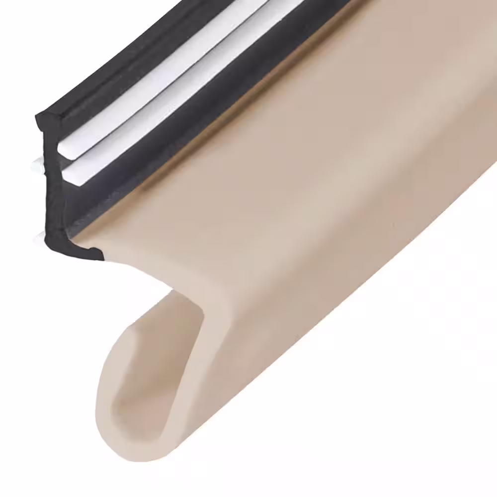 None 84 in. Platinum Collection Door Weather-strip Replacement in Beige