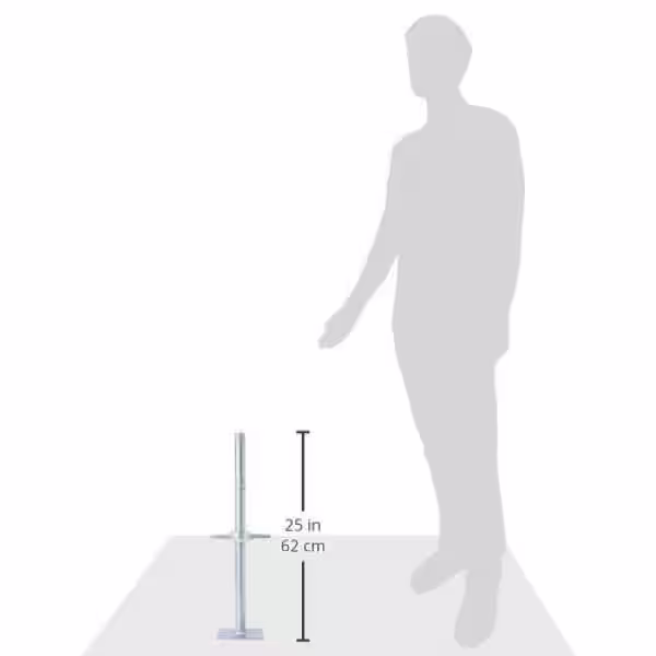 Bon Tool 24 in. Leveling Screw Jack with Base Plate