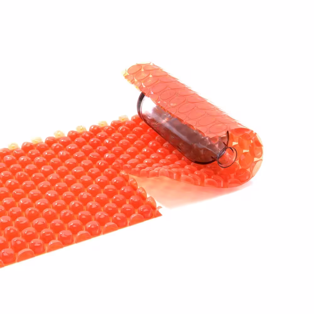 Pratt Retail Specialties 5/16 in. x 24 in. x 90 ft. Orange Bubble Cushion