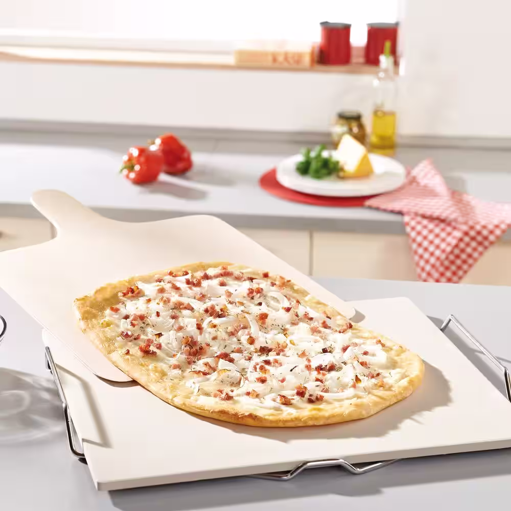 Leifheit Pizza Stone Square with Spatula