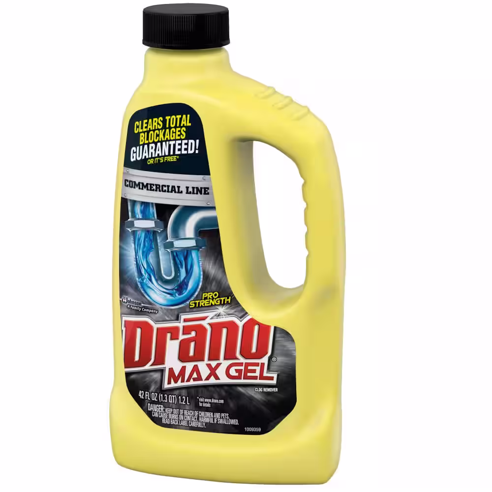 Drano Commercial Line 42 fl. oz. Max Gel Clog Remover