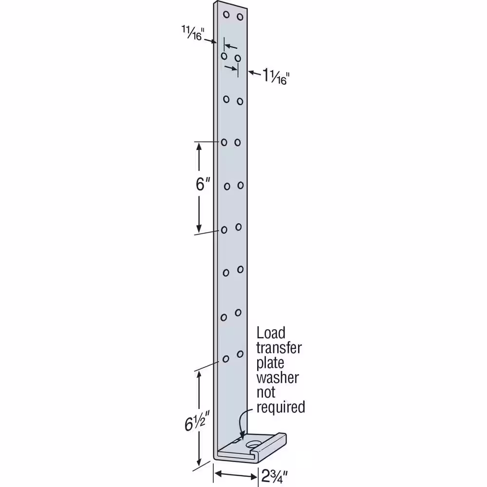 Simpson Strong-Tie LTT 31 in. 18-Gauge Light Tension Tie