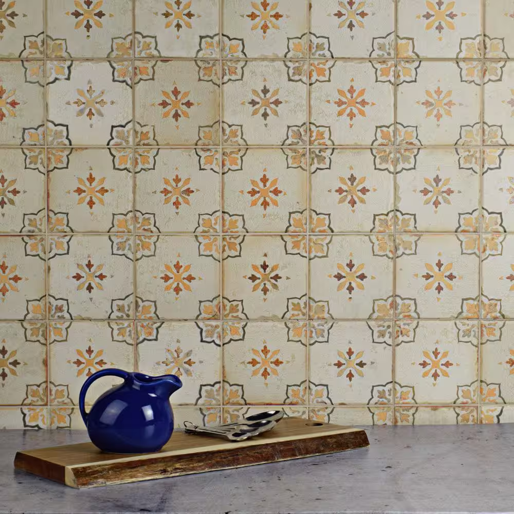 Merola Tile Mirambel Marron 13 in. x 13 in. Ceramic Floor and Wall Tile (12.0 sq. ft./Case)