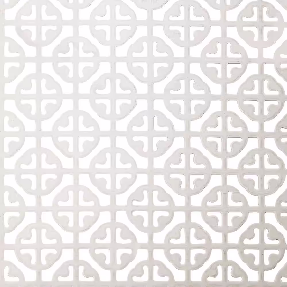 M-D Building Products 1 ft. x 2 ft. Satin Nickel Mosaic Aluminum Sheet