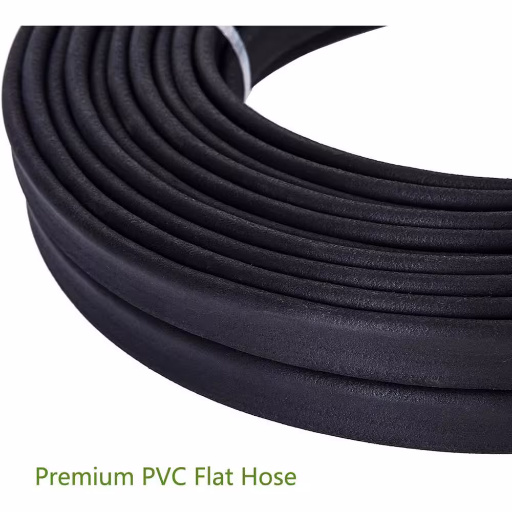 None 1/2 in. x 50 ft. Garden Soaker Hose More Water leakage Heavy-Duty Metal Hose Connector Ends