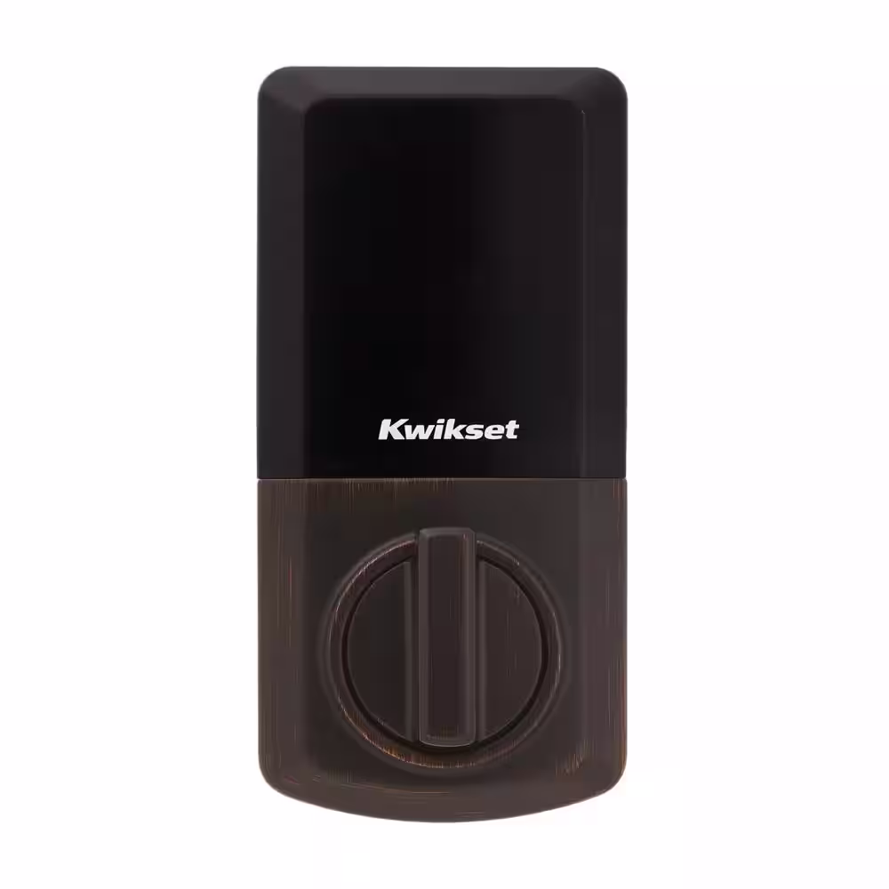Kwikset SmartCode 260 Traditional Venetian Bronze Keypad Single Cylinder Electronic Deadbolt Featuring SmartKey Security