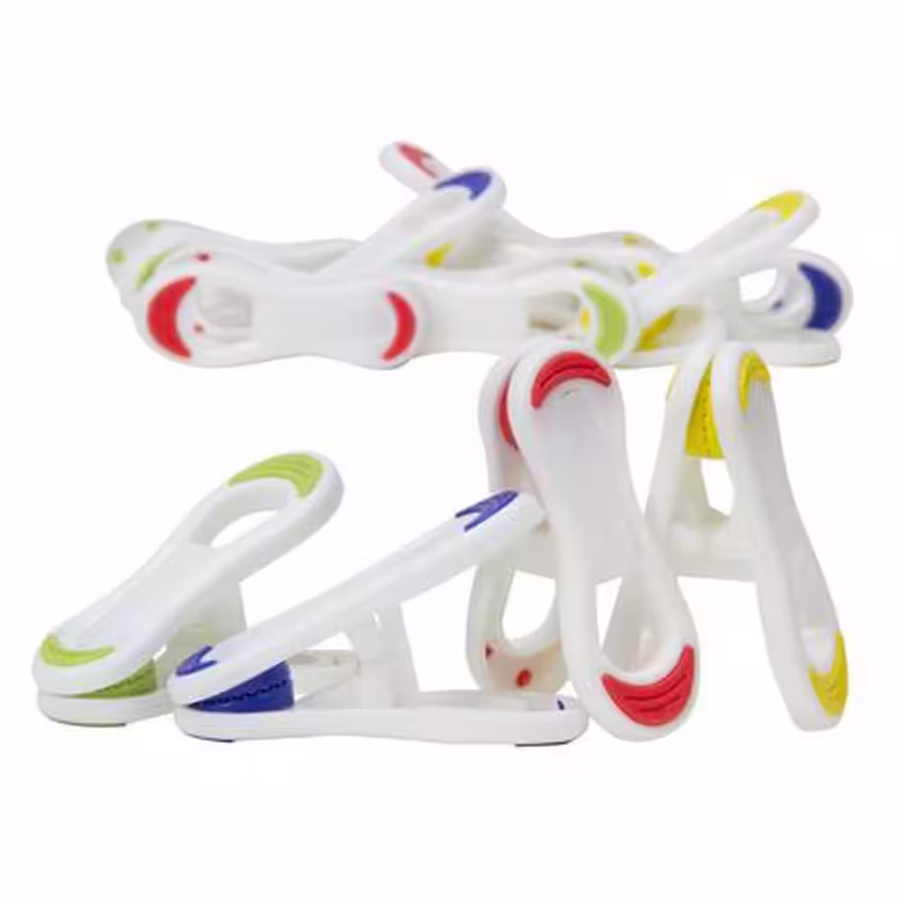 None 2.75 in. Plastic Indoor and Outdoor Clothespins
