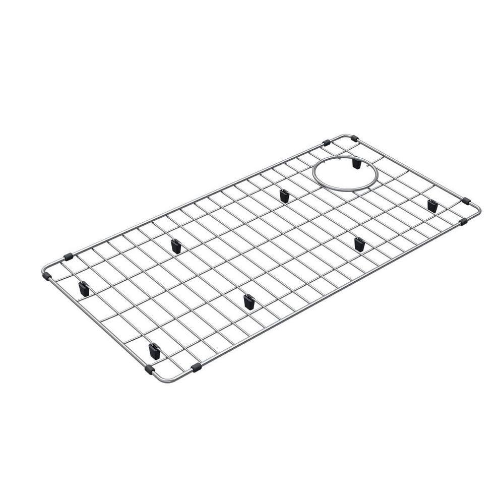Elkay Crosstown 28.25 in. x 14.25 in. Bottom Grid in Stainless Steel