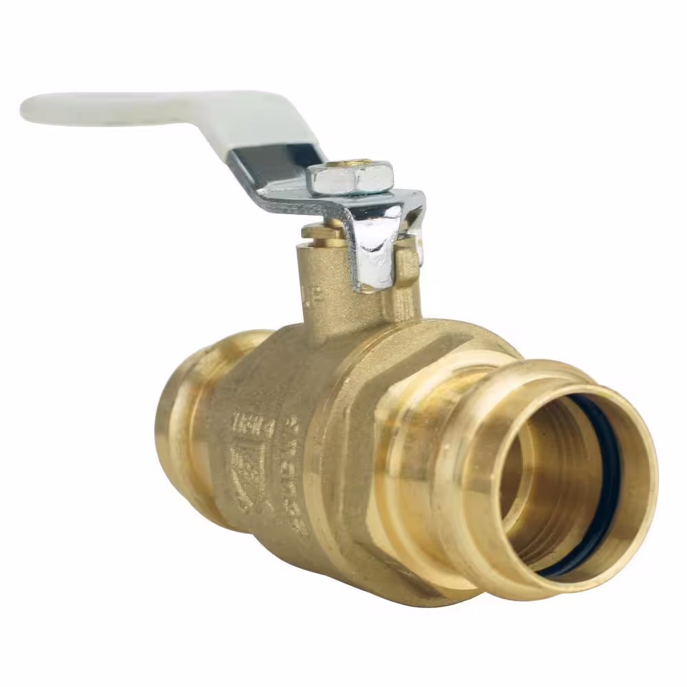 Apollo 1 in. Brass Press x Press Full Port Ball Valve