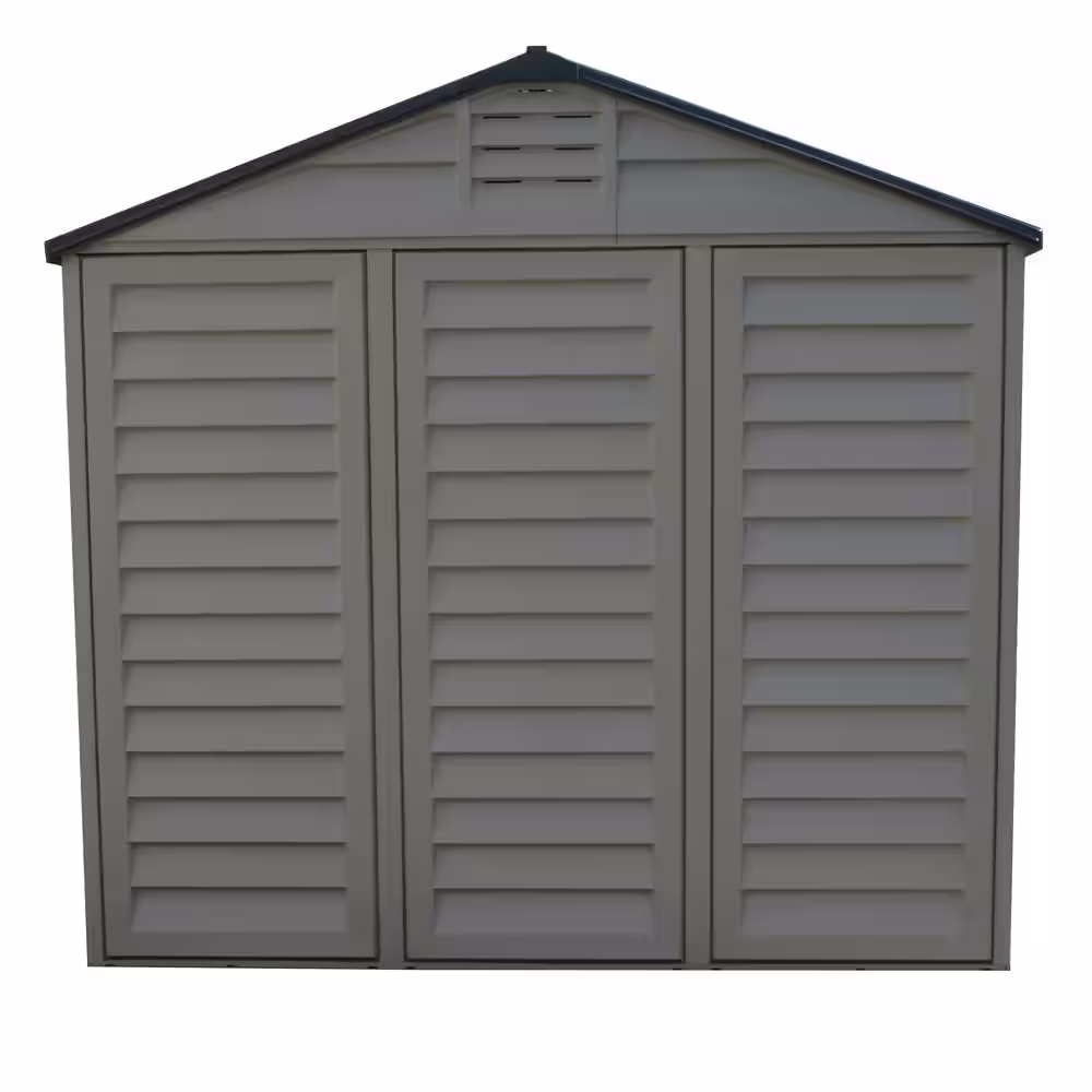 Duramax Building Products Apex Pro 15.9 ft. x 8.1 ft. Vinyl Storage Shed