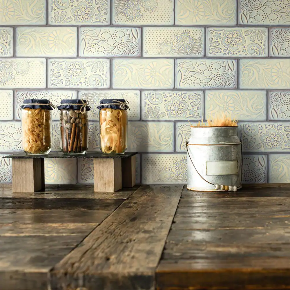 Merola Tile Antic Feelings Pergamon 3 in. x 6 in. Ceramic Wall Tile (4.16 sq. ft./Case)